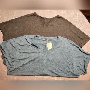 2 drop sleeve tees 2xl